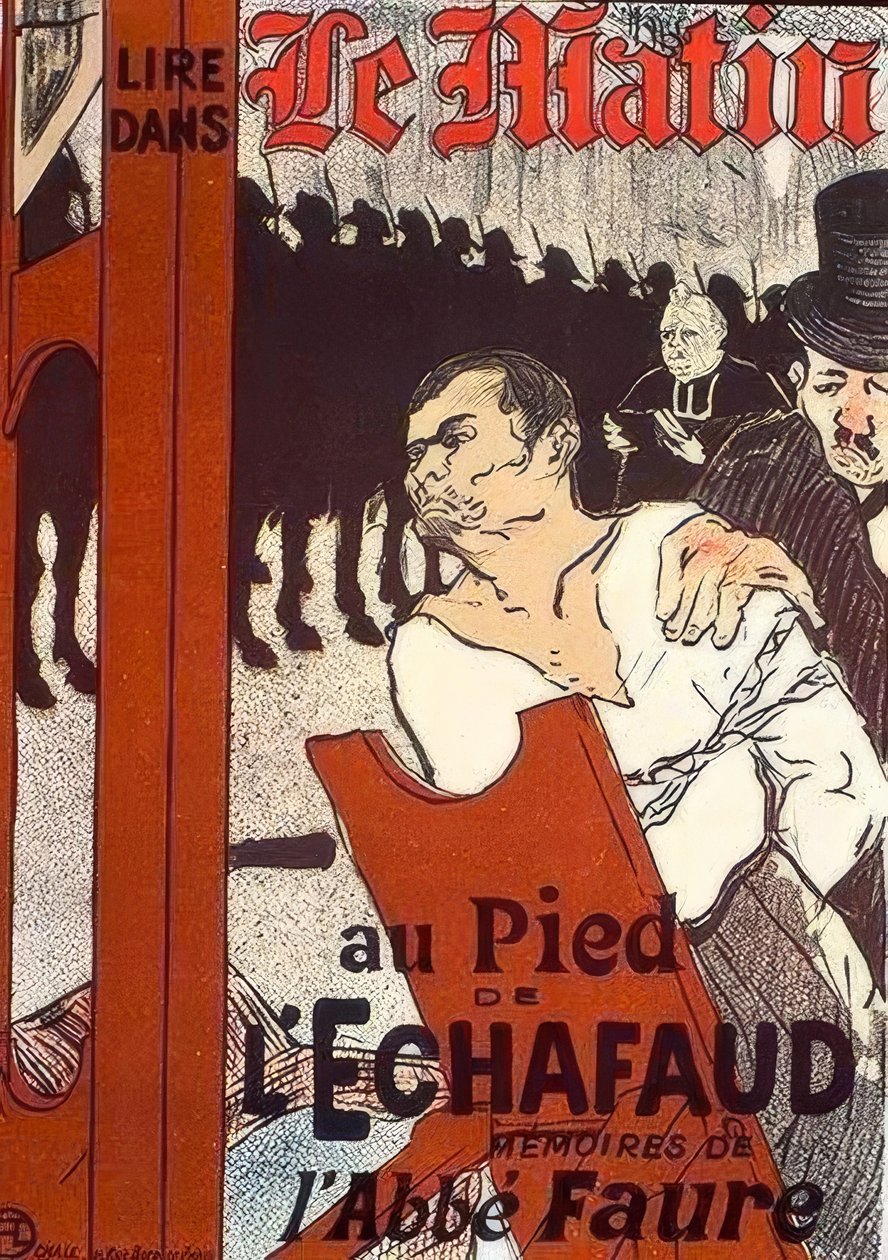 Ai piedi del patibolo da Henri de Toulouse Lautrec
