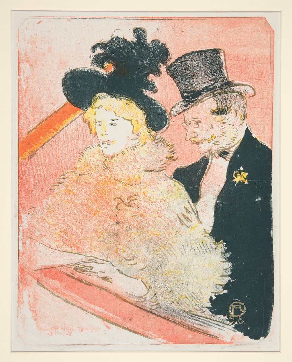 Al concerto da Henri de Toulouse Lautrec