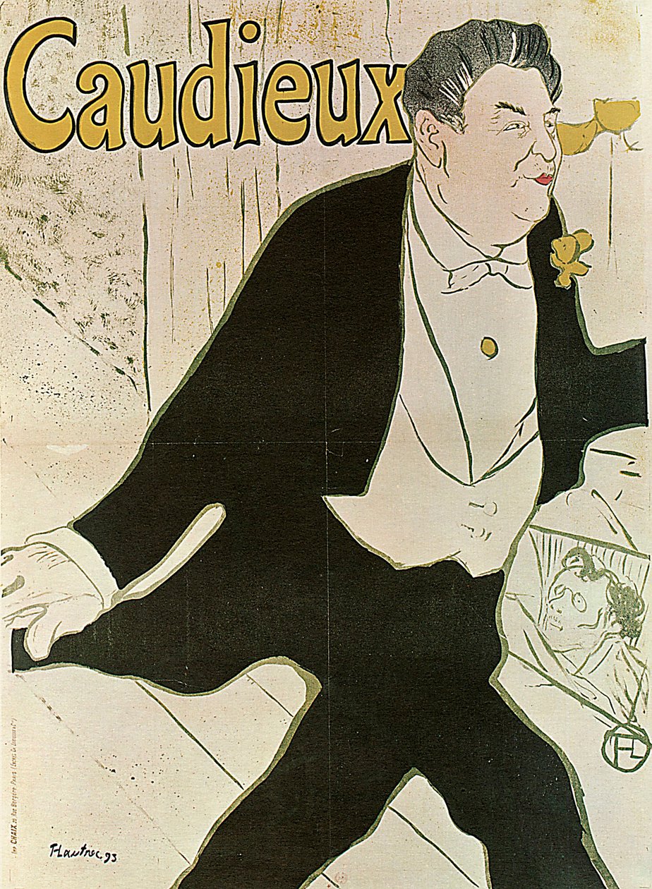 Caudieux, 1893 da Henri de Toulouse Lautrec