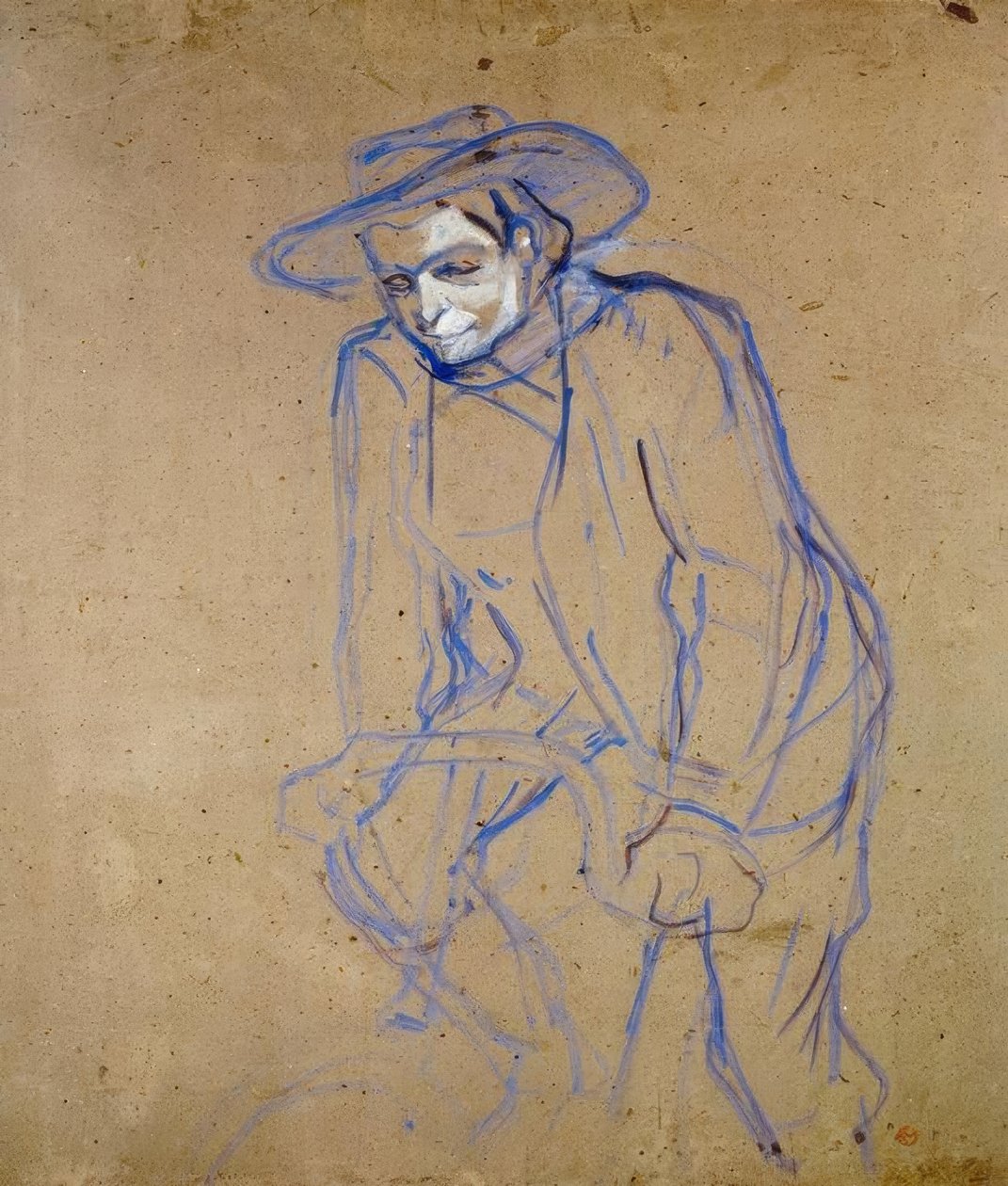 Gatto nero da Henri de Toulouse Lautrec