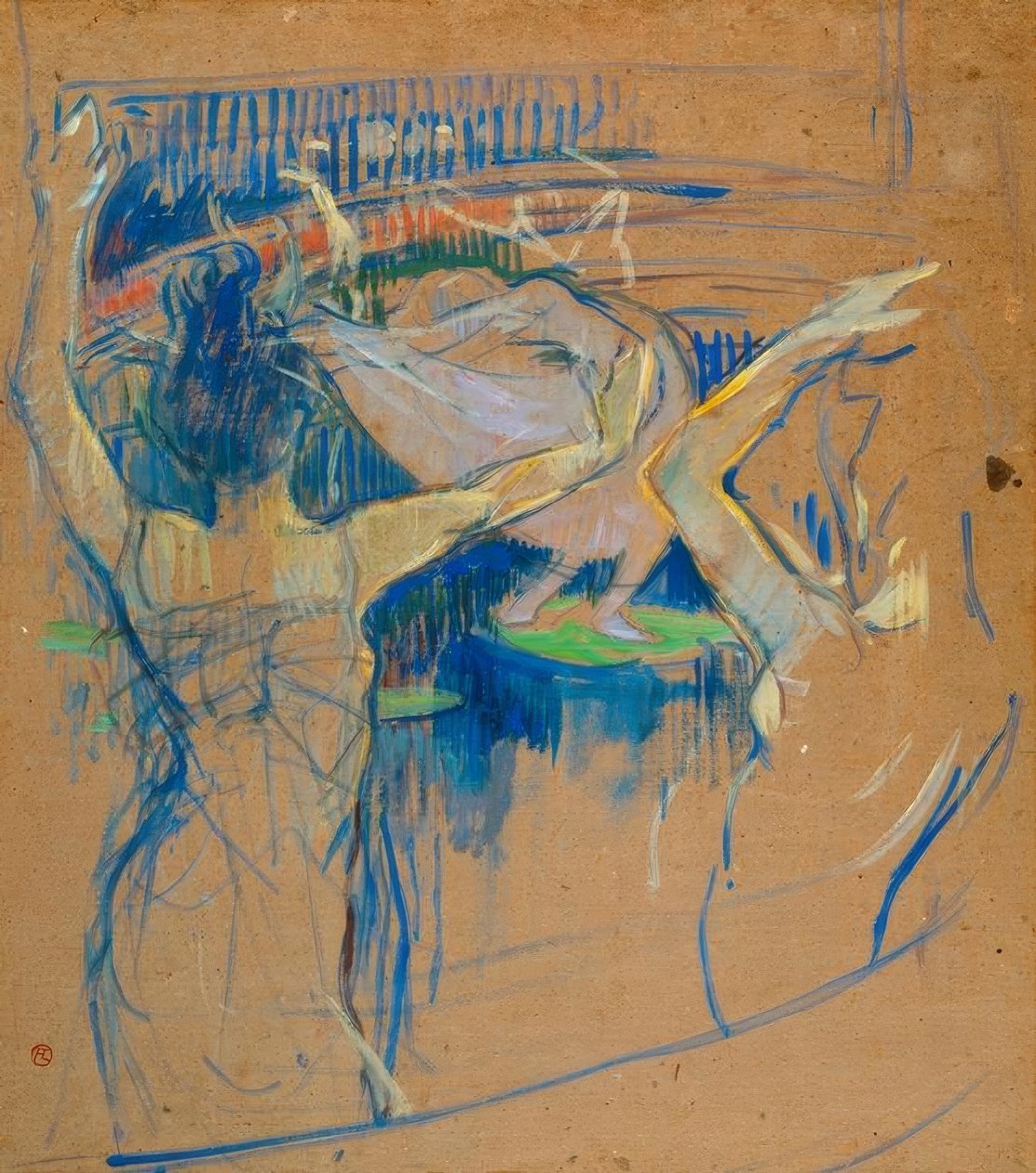 Il balletto Papa Crisantemo da Henri de Toulouse Lautrec