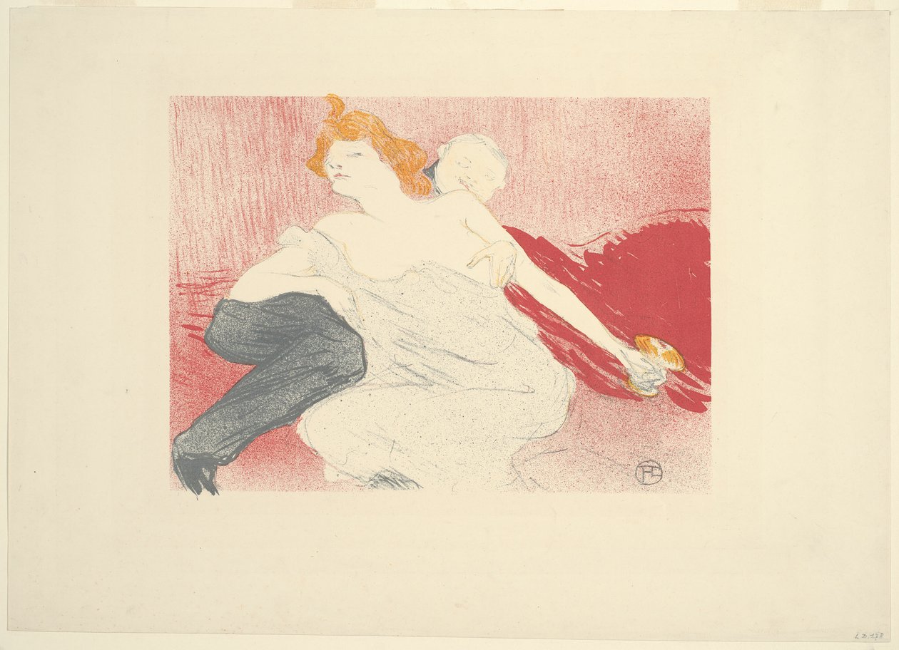 Dissolutezza (seconda tavola) da Henri de Toulouse Lautrec