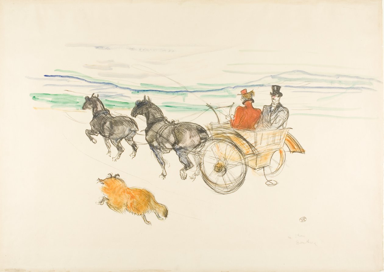 Doppio finimento da Henri de Toulouse Lautrec