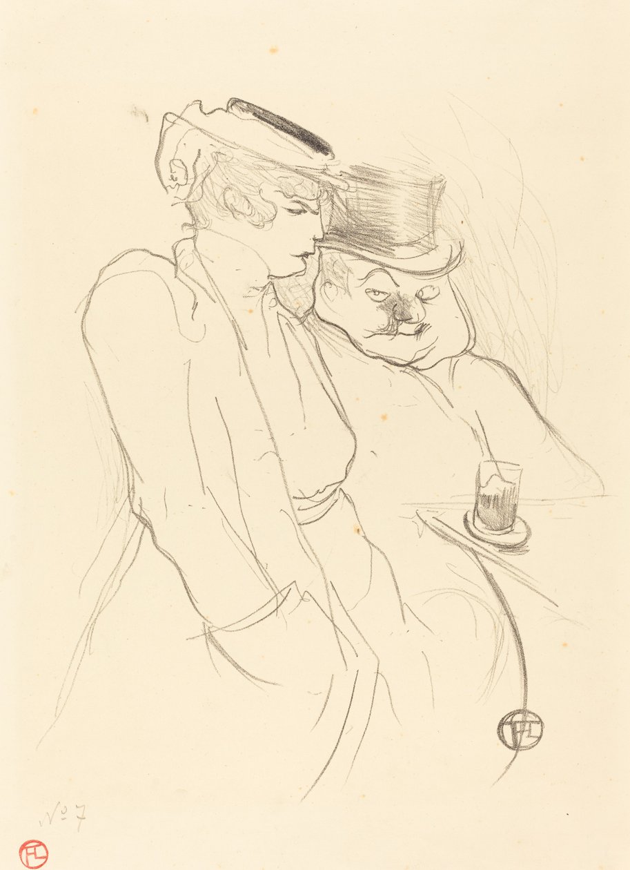 Nel quaranta da Henri de Toulouse Lautrec