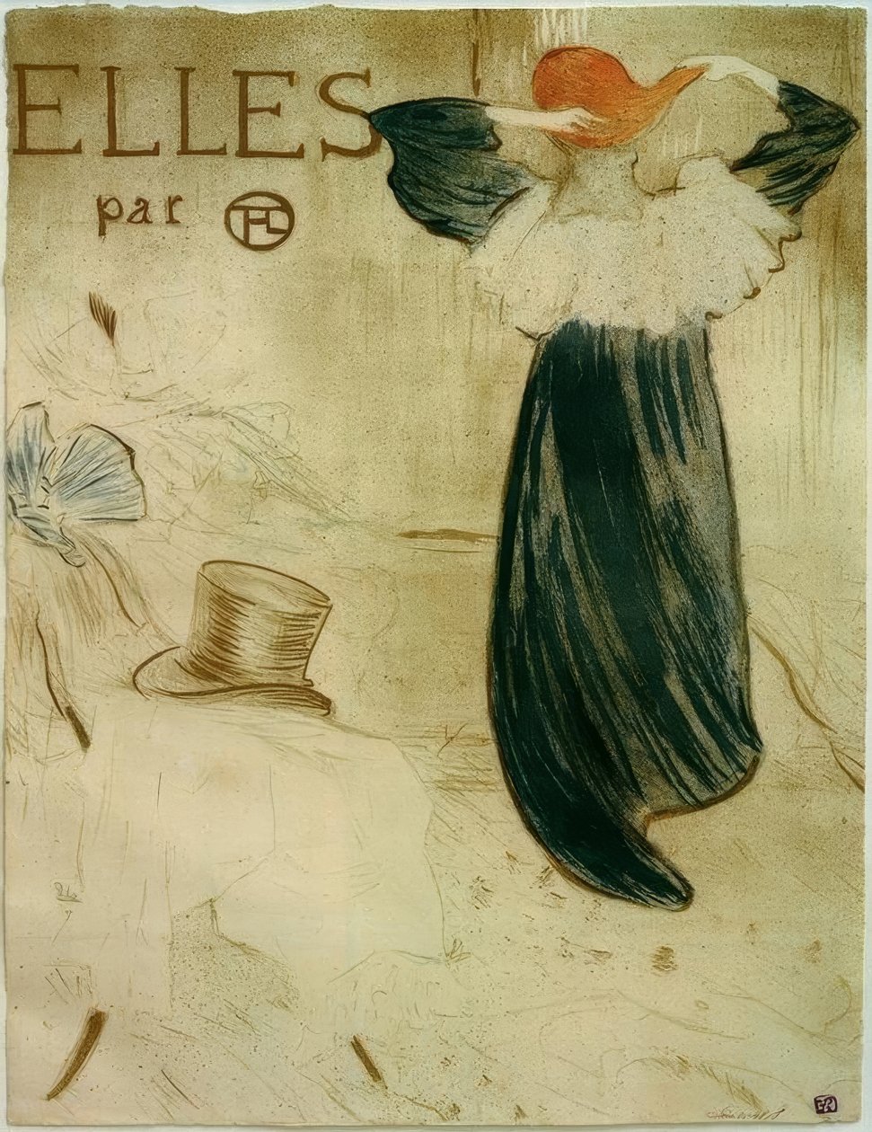 Frontespizio per Elles da Henri de Toulouse Lautrec