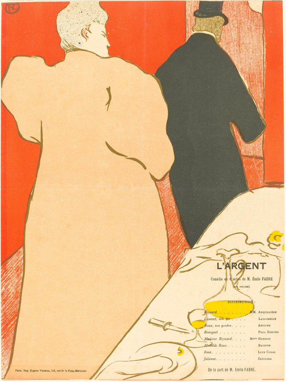 Il denaro da Henri de Toulouse Lautrec