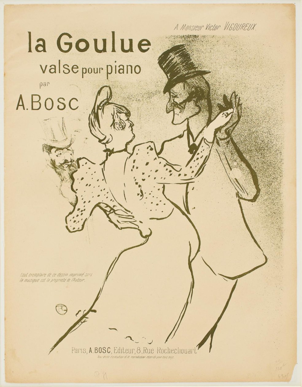 La Goulue da Henri de Toulouse Lautrec