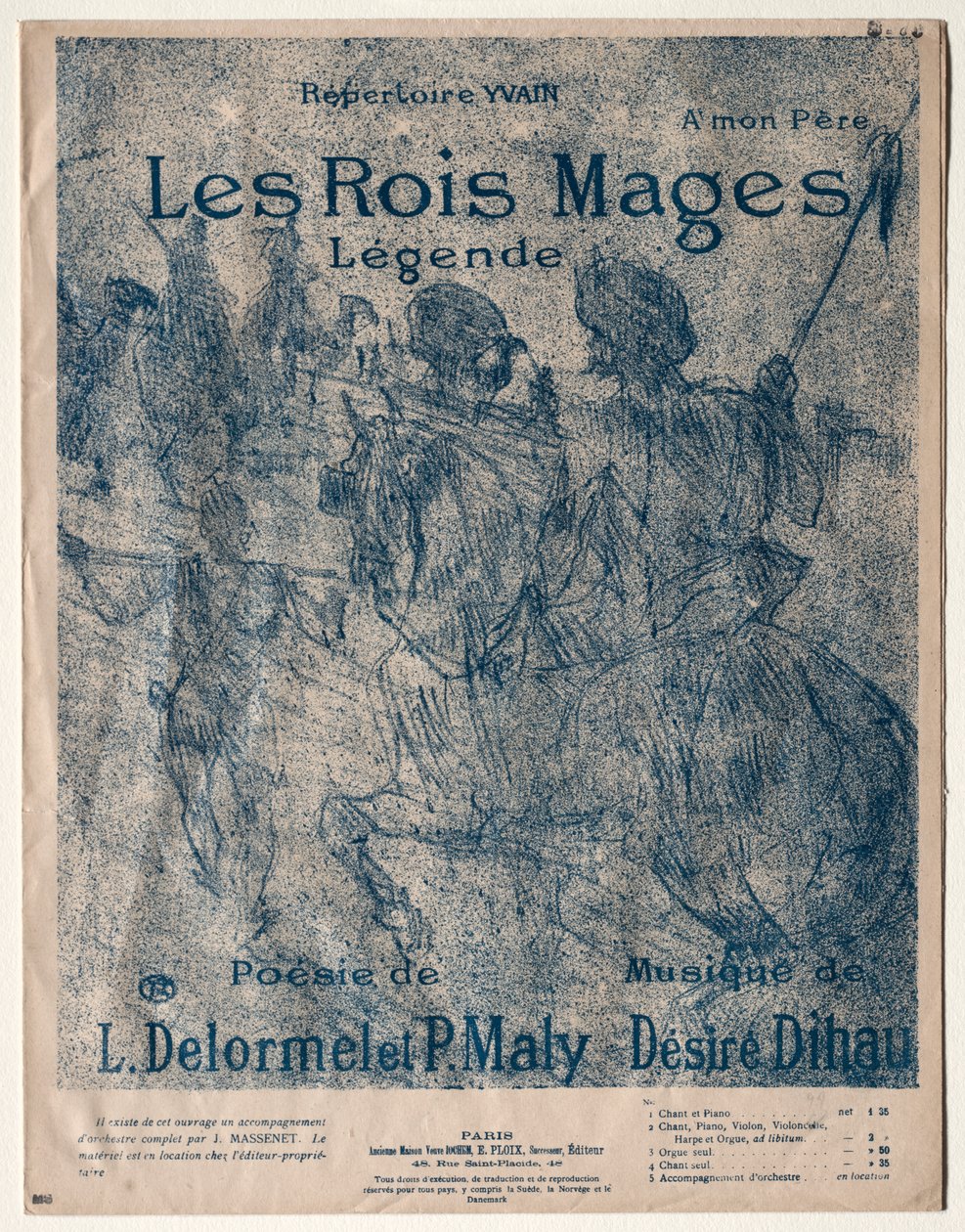 I Re Magi da Henri de Toulouse Lautrec