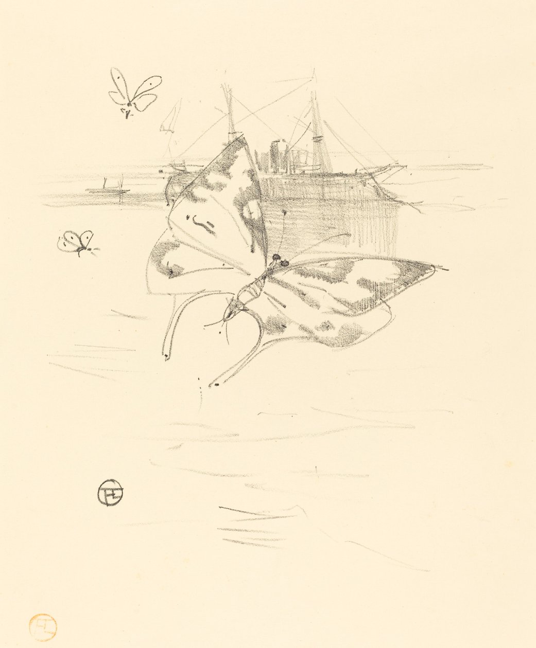 Le Farfalle da Henri de Toulouse Lautrec