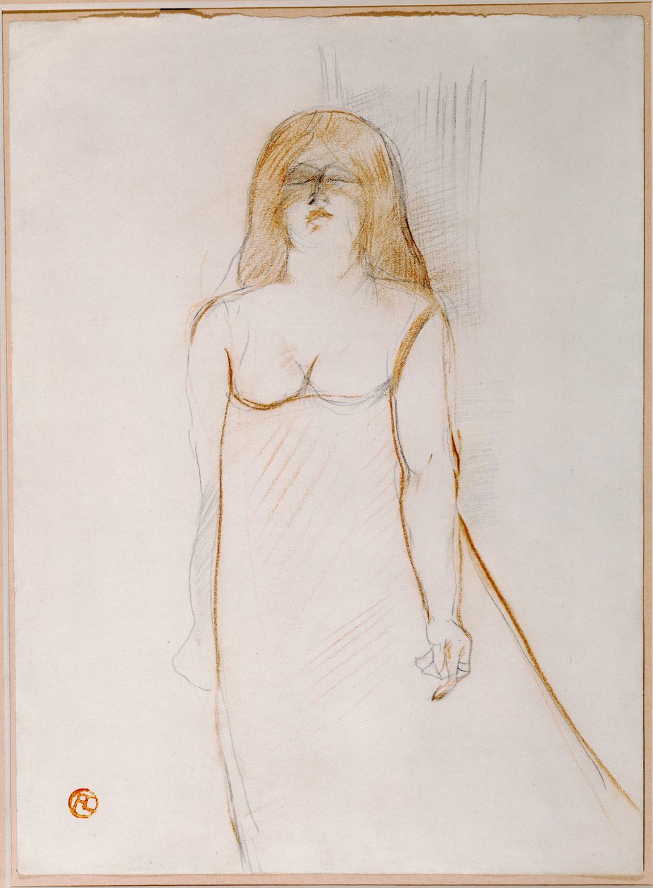 Mademoiselle Cocyte, 1900 da Henri de Toulouse Lautrec