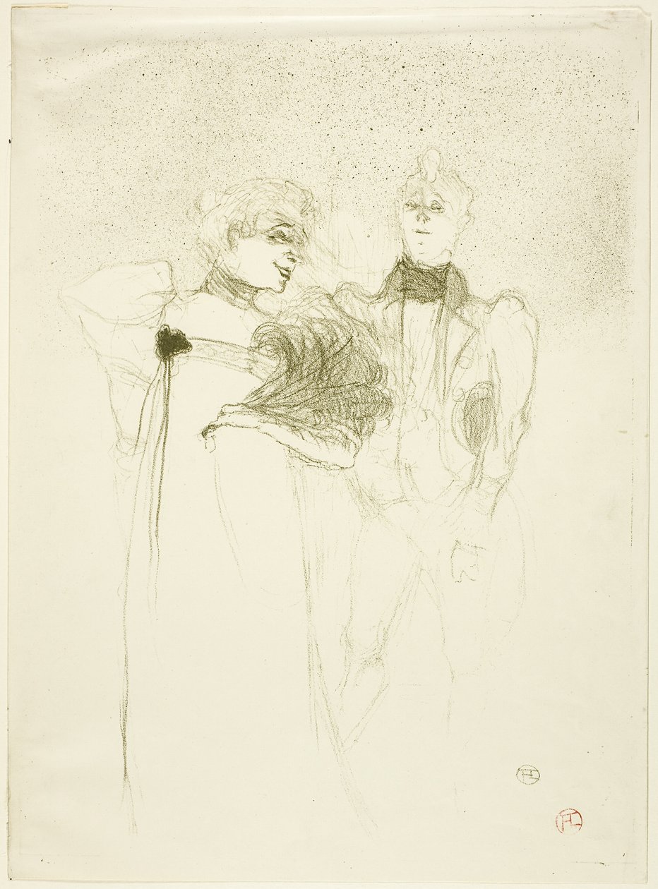 Mademoiselle Lender, in Madam Satan da Henri de Toulouse Lautrec