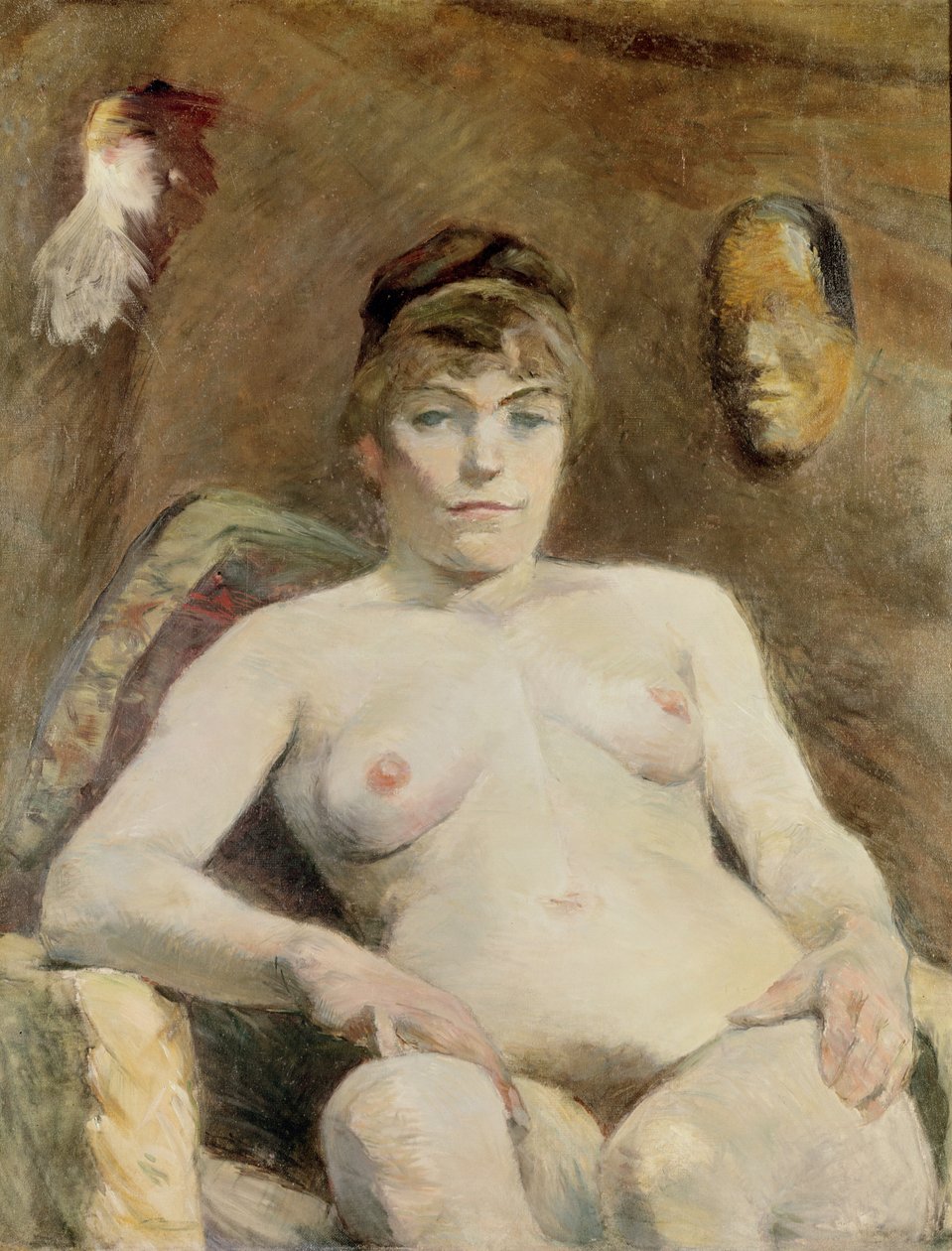 Donna nuda da Henri de Toulouse Lautrec