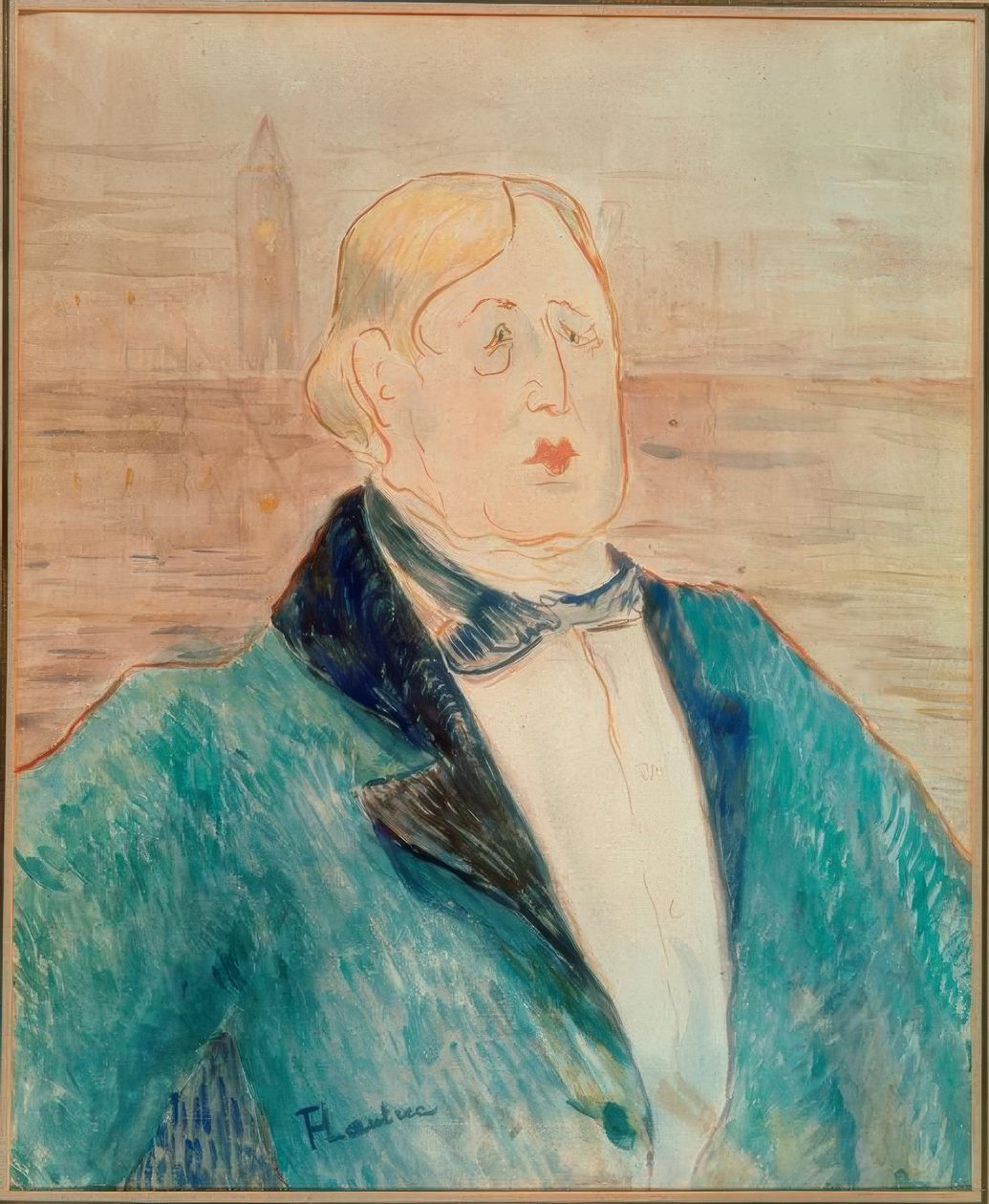 Oscar Wilde da Henri de Toulouse Lautrec