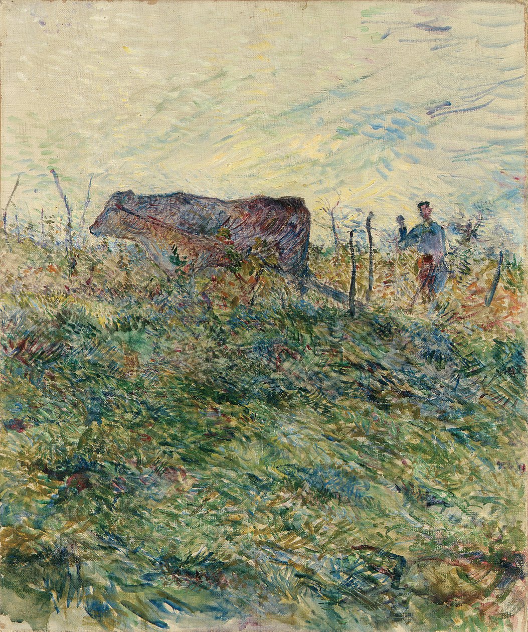 Aratura nel vigneto, 1883 da Henri de Toulouse Lautrec