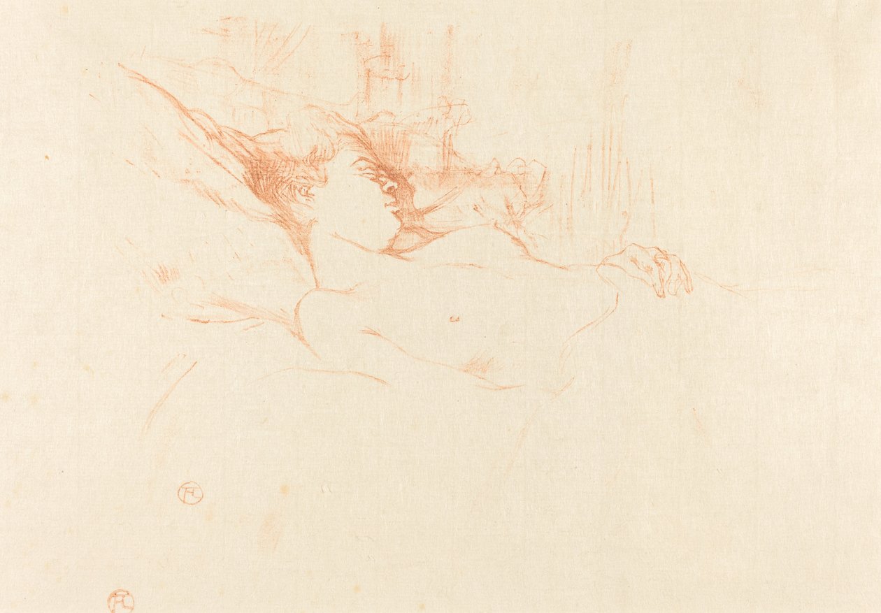 Il Sonno da Henri de Toulouse Lautrec