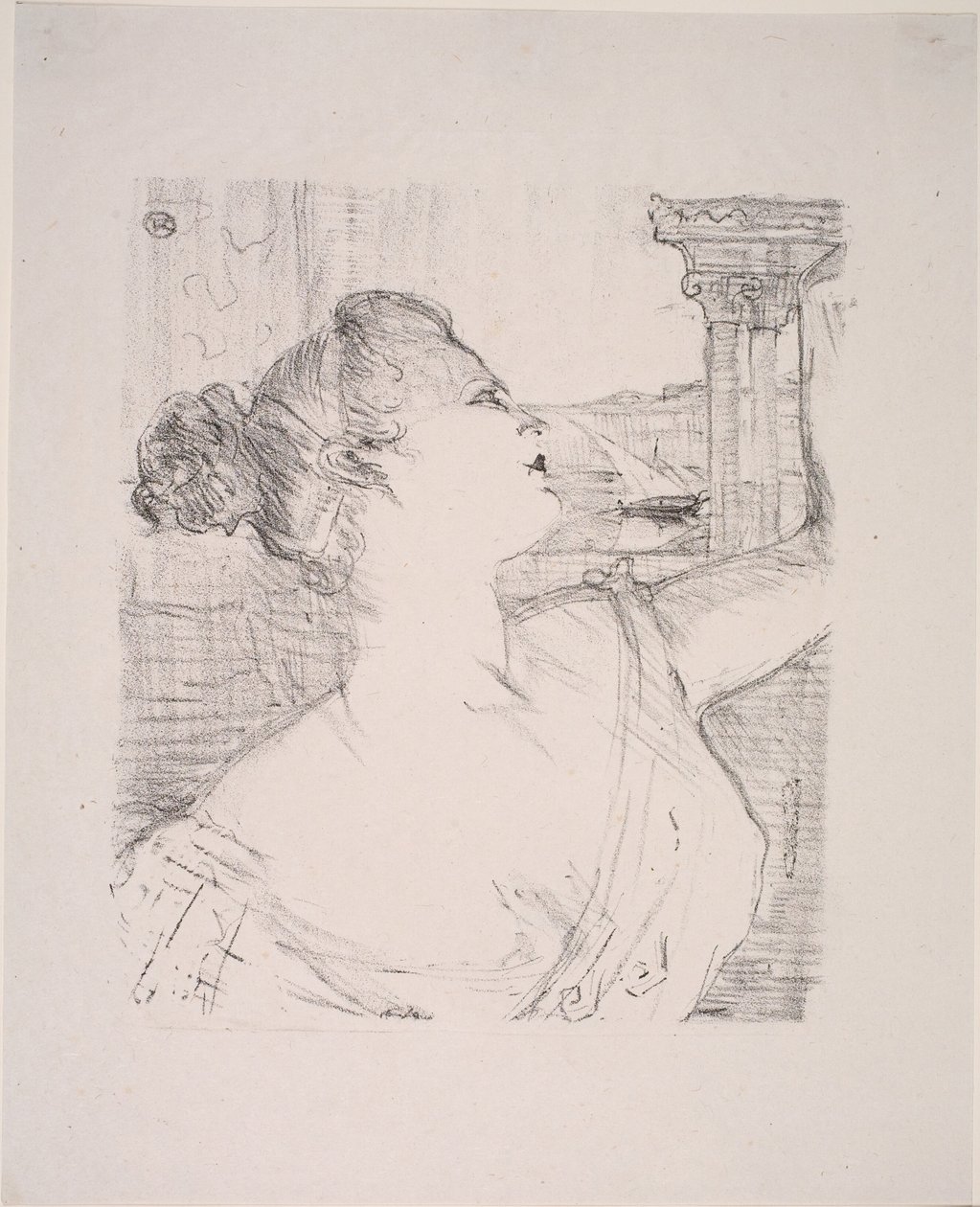 Sybil Sanderson da Henri de Toulouse Lautrec