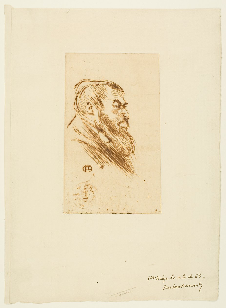 Tristan Bernard da Henri de Toulouse Lautrec