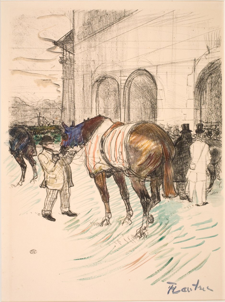 Ippodromo da Henri de Toulouse Lautrec
