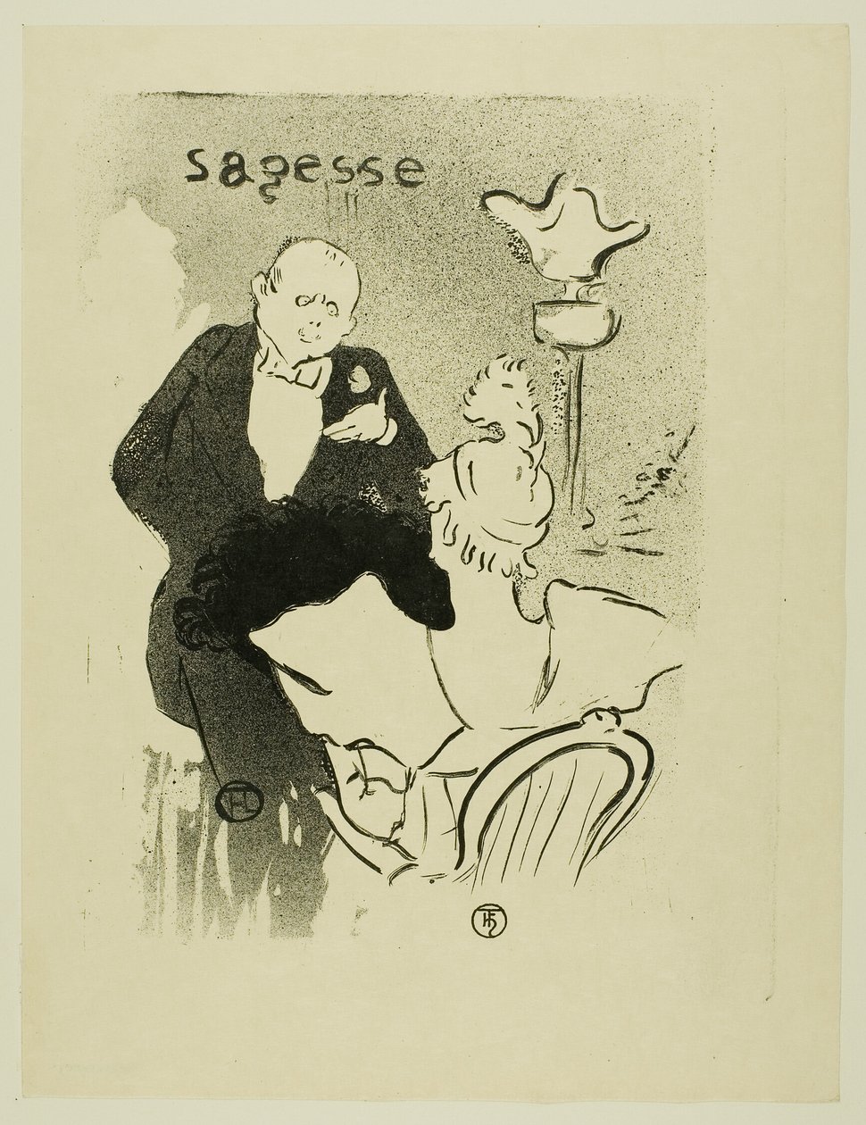 La saggezza da Henri de Toulouse Lautrec