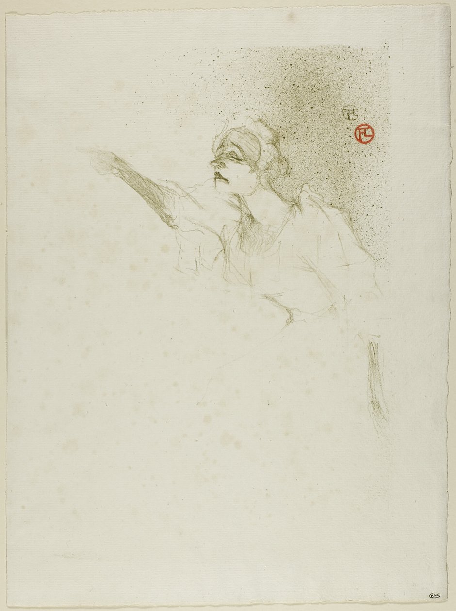 Yvette Guilbert da Henri de Toulouse Lautrec