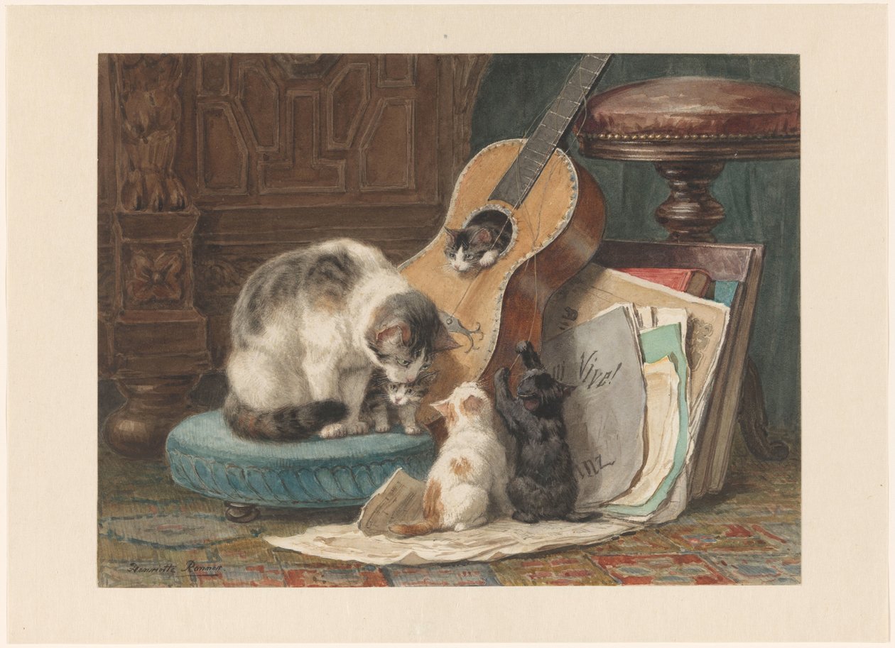I musicisti da Henriëtte Ronner