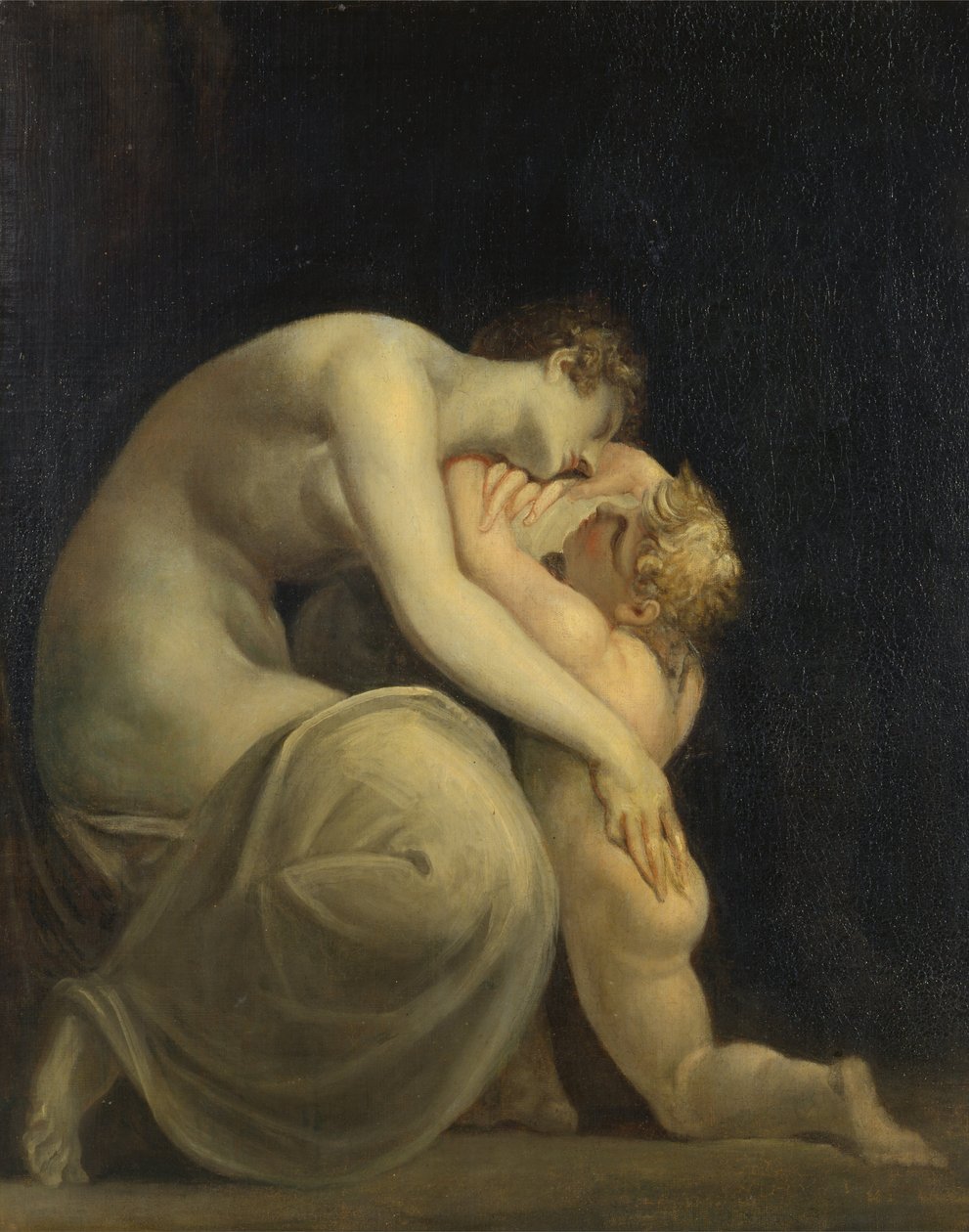 Tecmessa ed Eurisace da Johann Heinrich Füssli