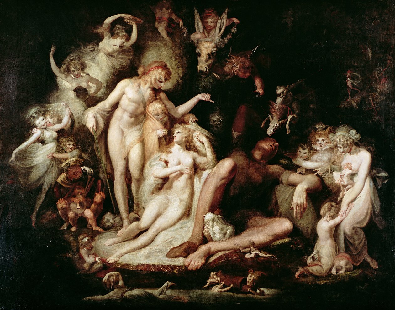 Il Risveglio di Titania da Johann Heinrich Füssli