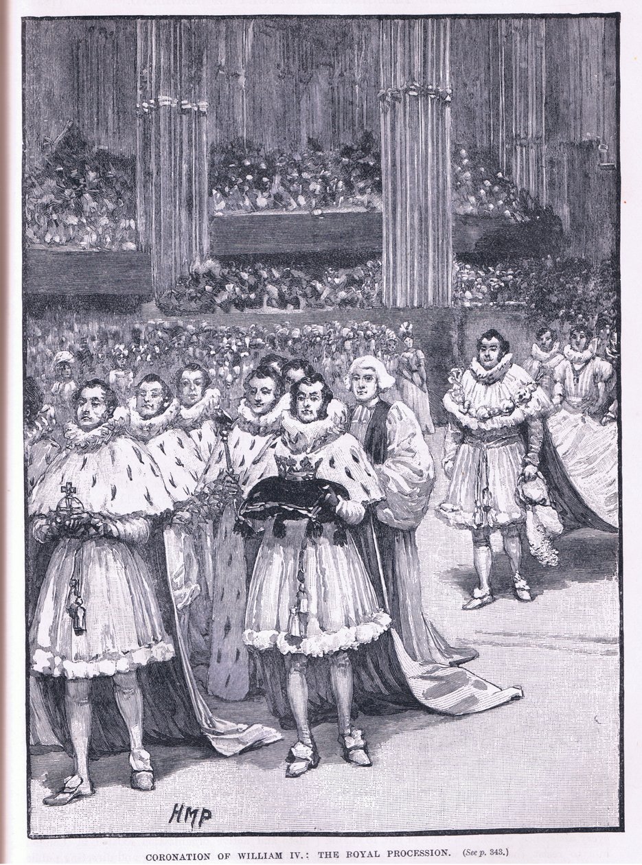 Incoronazione di Guglielmo IV AD da Henry Marriott Paget