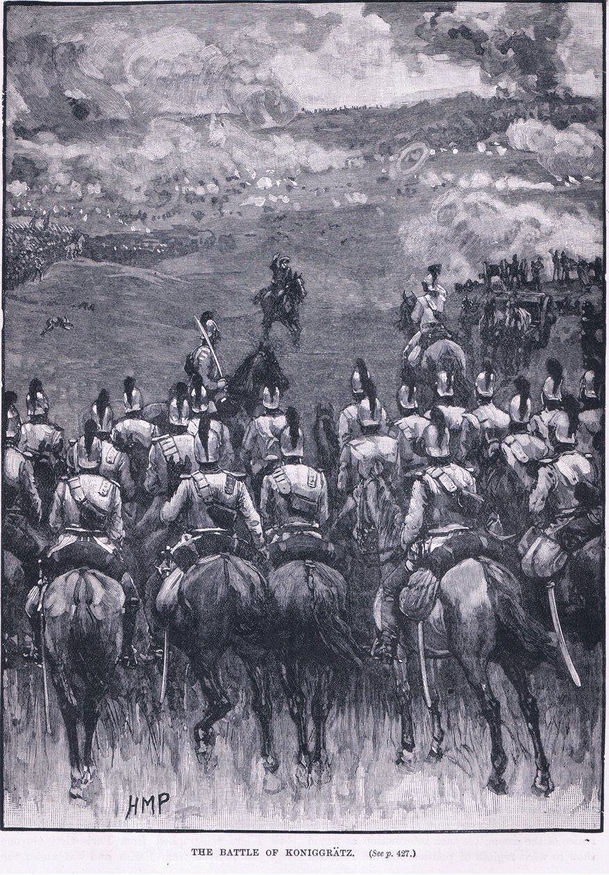 La battaglia di Königgrätz 1866 d.C. da Henry Marriott Paget