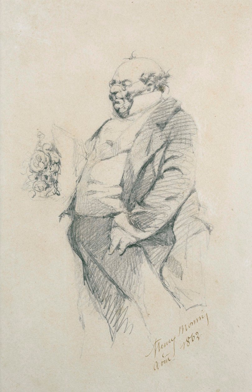 Uomo francese da Henry Monnier