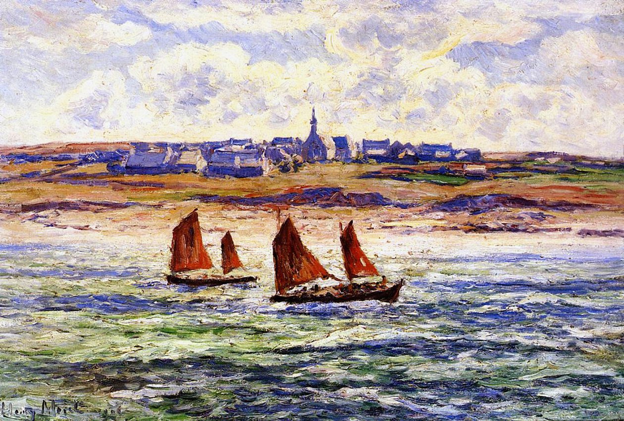 Paulgoazec, Bretagna, 1906 da Henry Moret