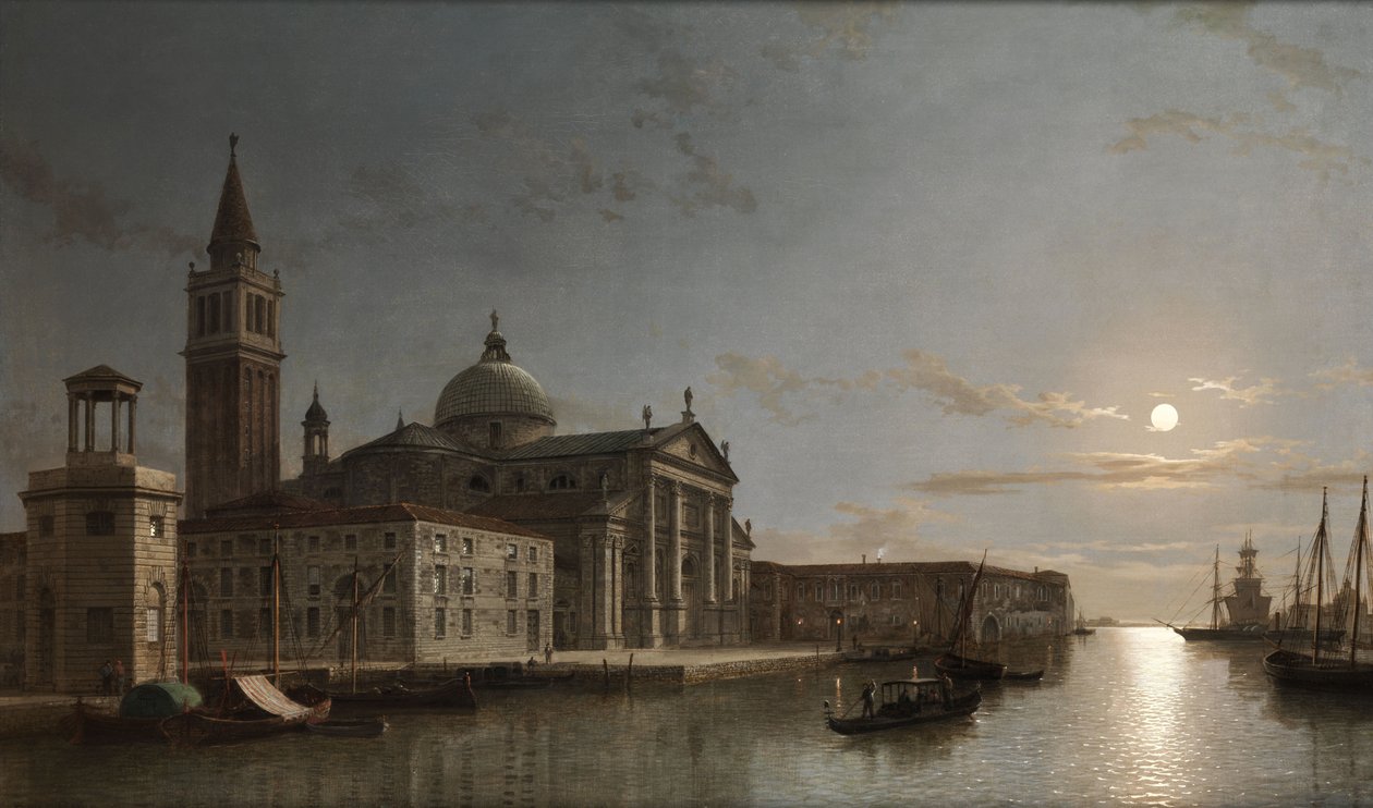 Venezia con San Giorgio Maggiore al chiaro di luna da Henry Pether