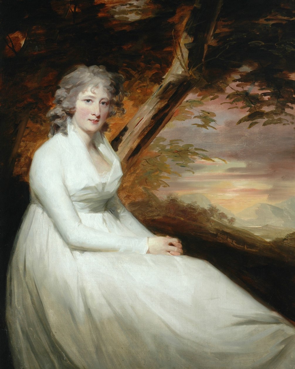 Mrs Anne Stewart di St Fort da Henry Raeburn