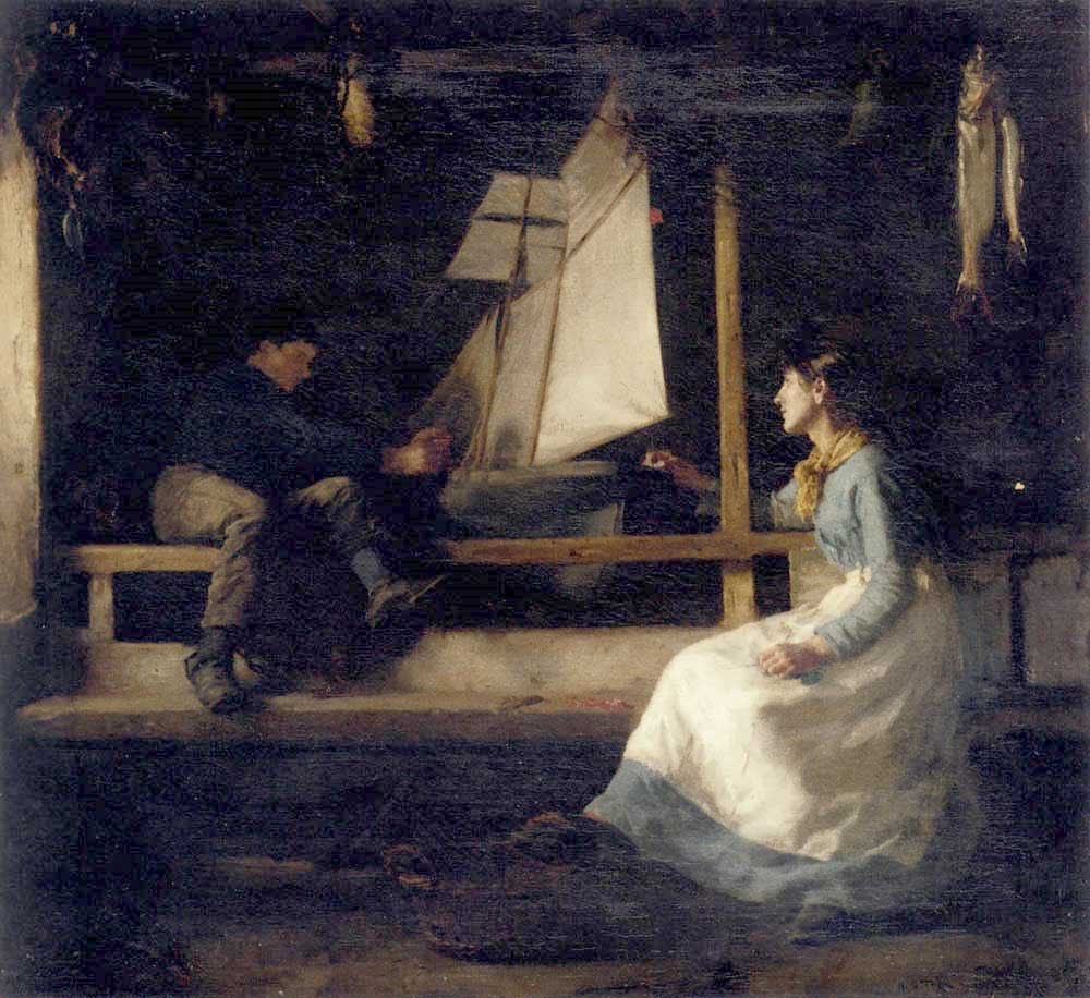 Costruttori di navi da Henry Scott Tuke