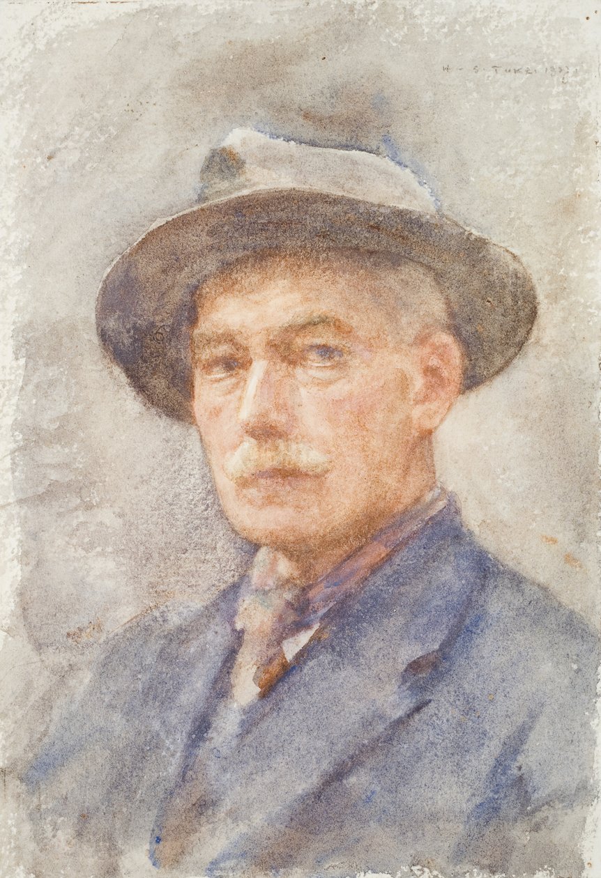 Autoritratto, 1927 da Henry Scott Tuke