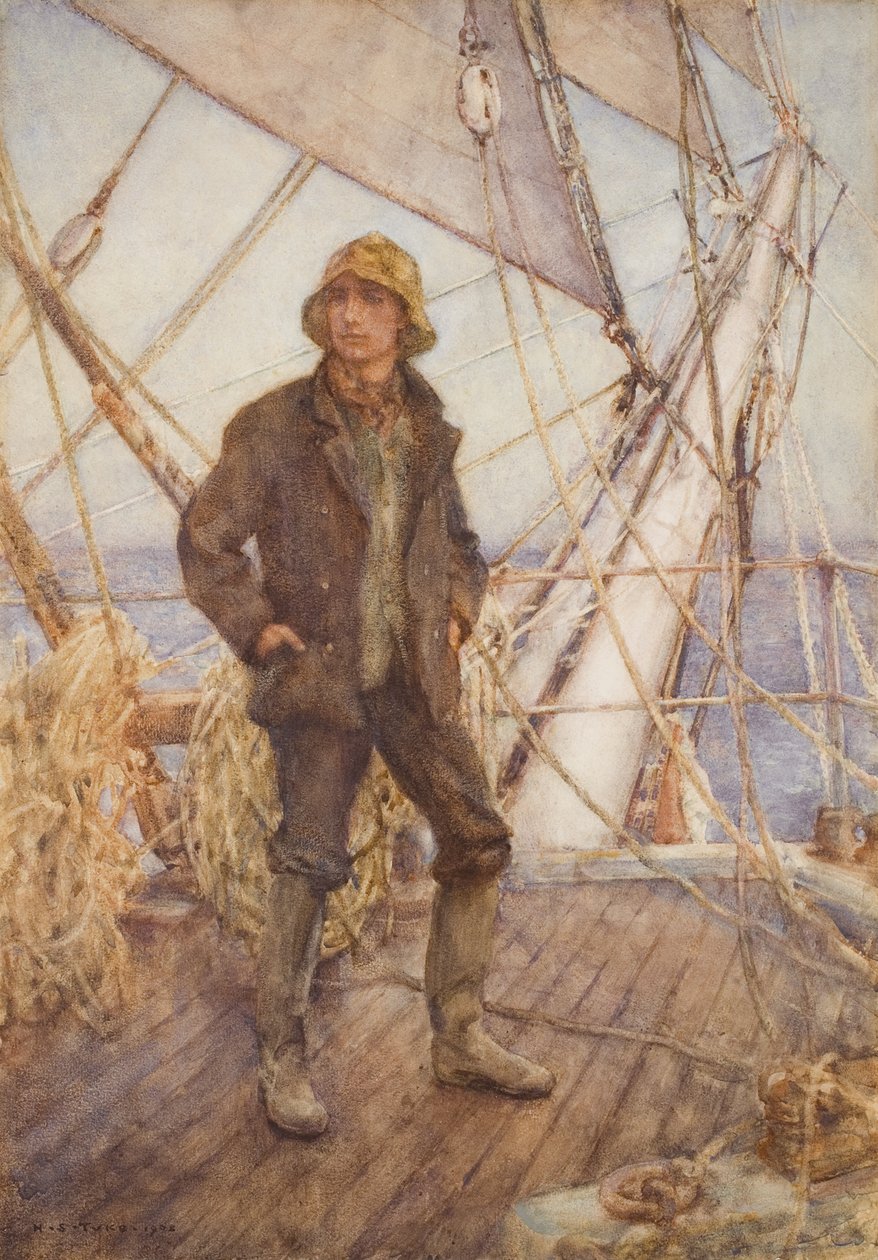 La vedetta, 1908 da Henry Scott Tuke