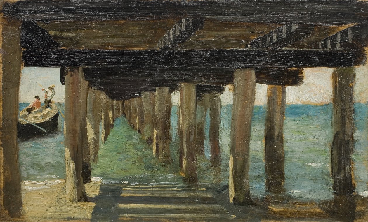 Sotto il molo da Henry Scott Tuke