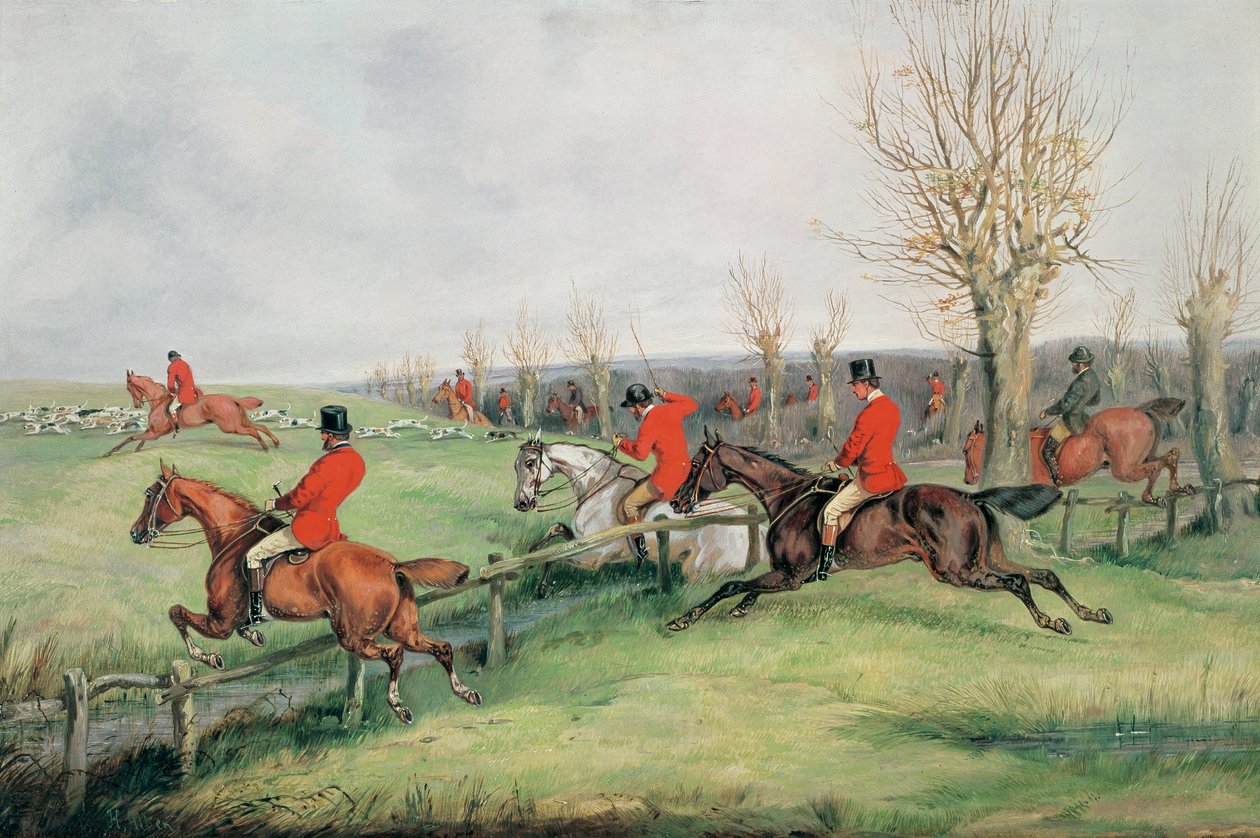 Scena sportiva, XIX secolo da Henry Thomas Alken