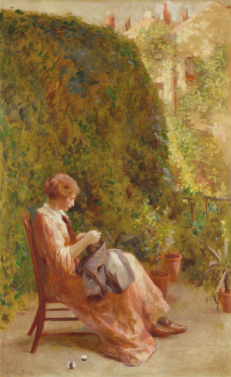 Sul balcone da Henry Thomas Schafer