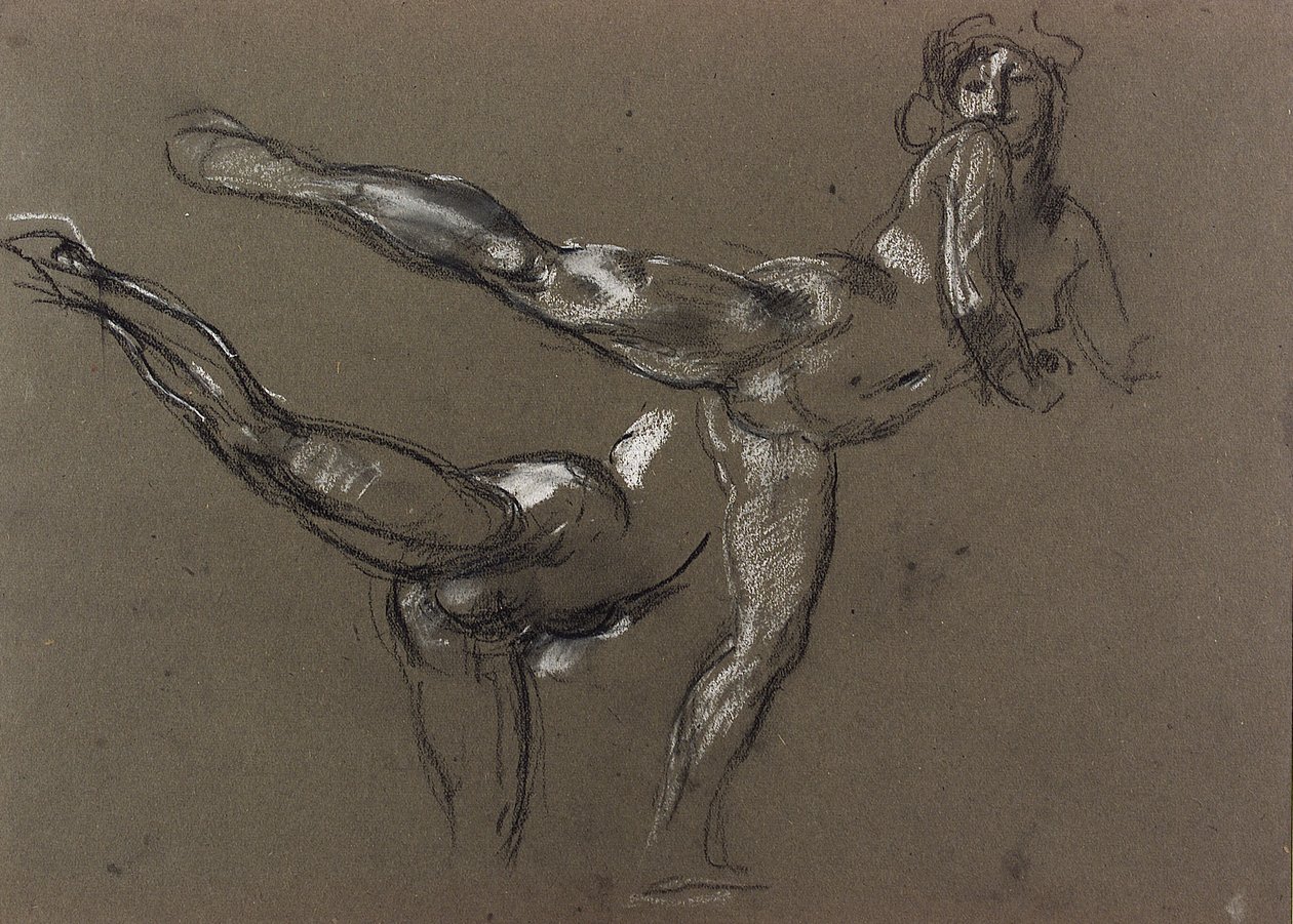 Due studi di nudo femminile da Henry Tonks