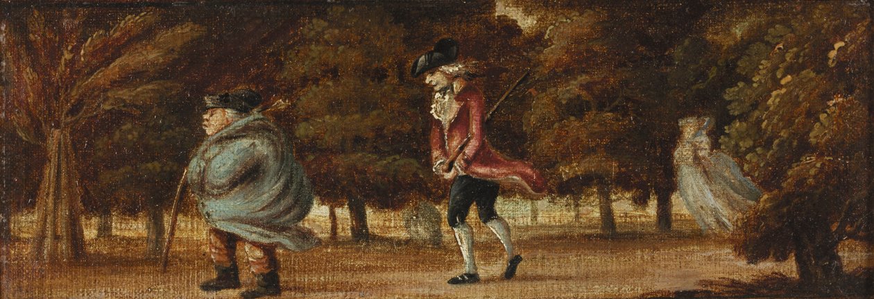 Un giorno ventoso da Henry William Bunbury