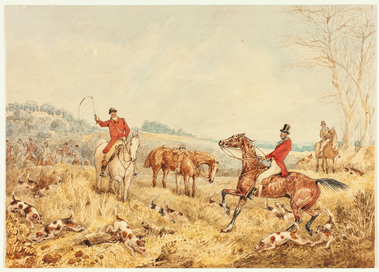 Scena di caccia da Henry Alken
