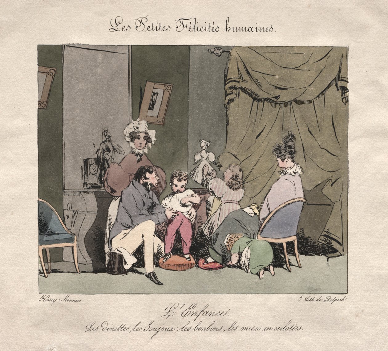 Piccole felicità umane: Infanzia da Henry Bonaventure Monnier