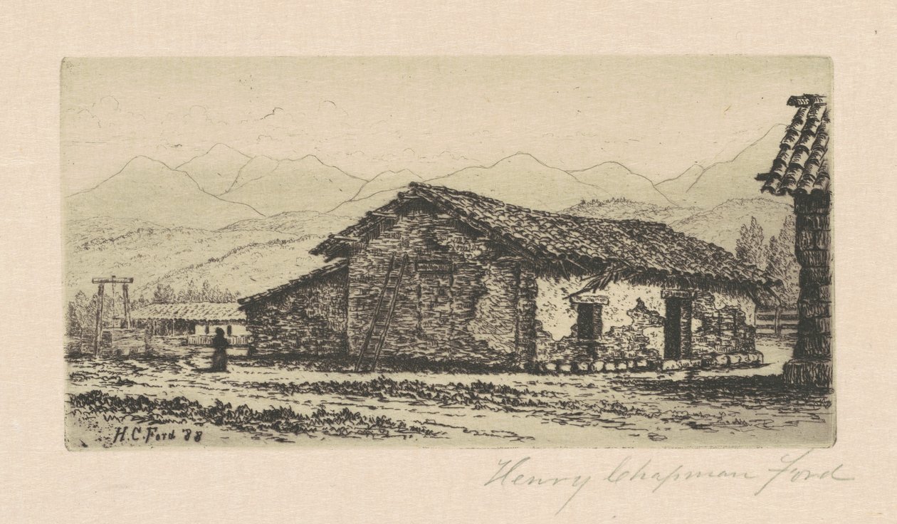 Casa di adobe da Henry Chapman Ford