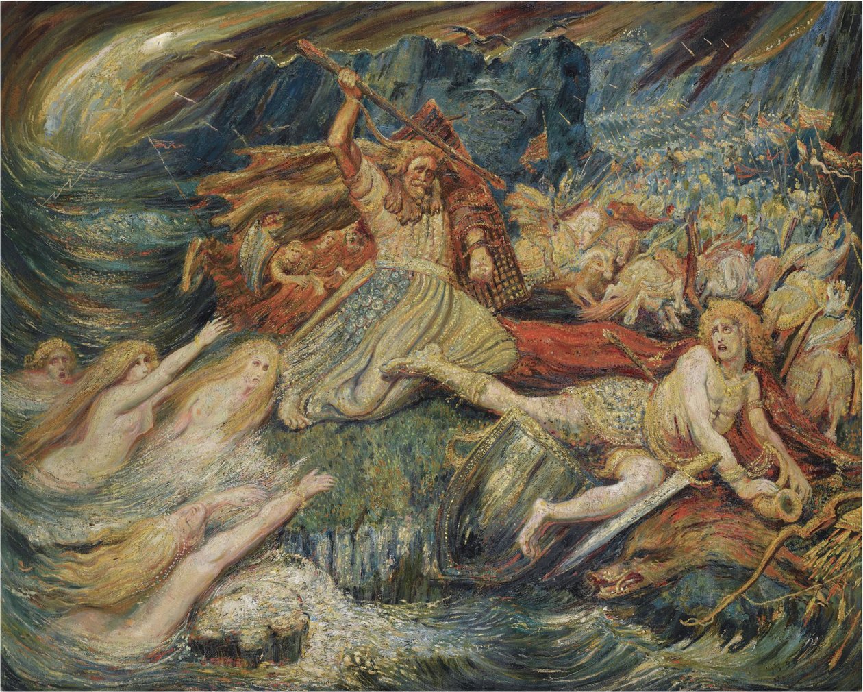 La morte di Sigfrido da Henry De Groux