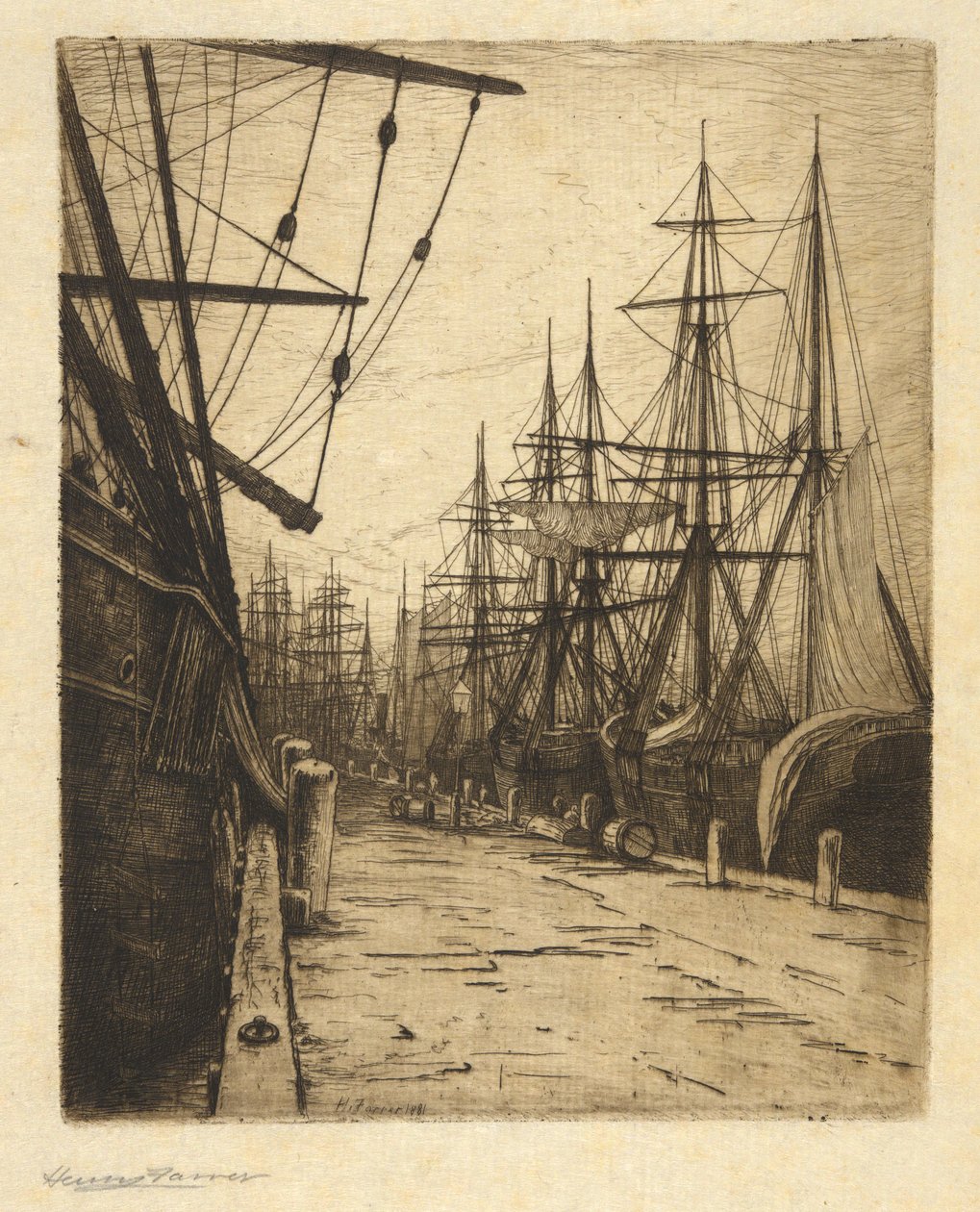Sera nei moli atlantici da Henry Farrer