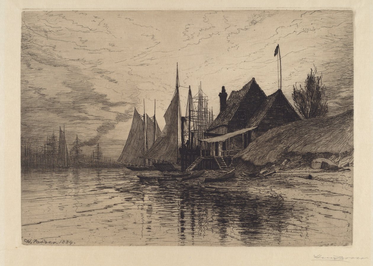 Porto di New York da Henry Farrer