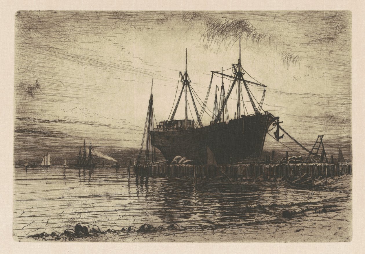 Tramonto—Baia di Gowanus da Henry Farrer
