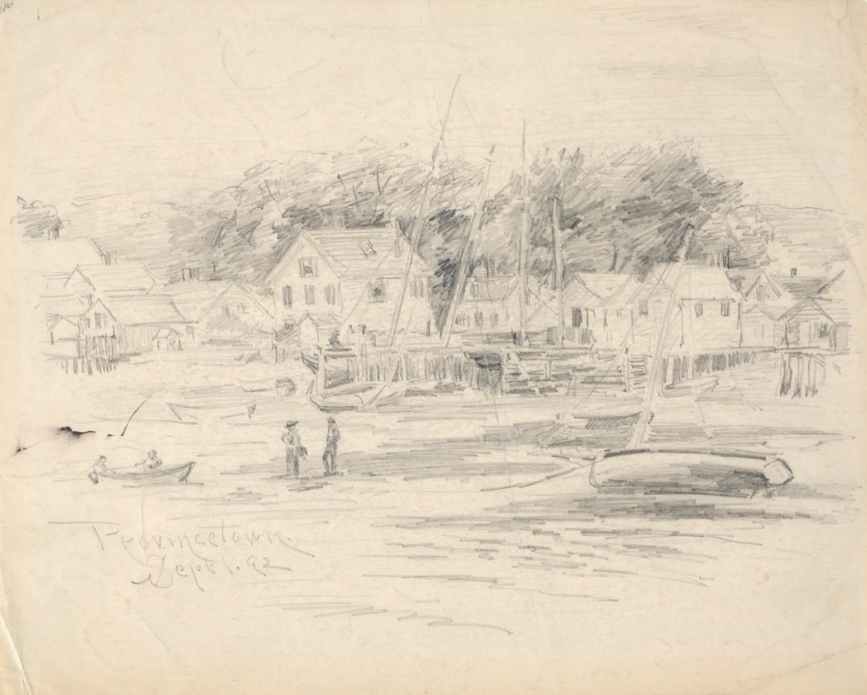 Vista su Provincetown da Henry Farrer