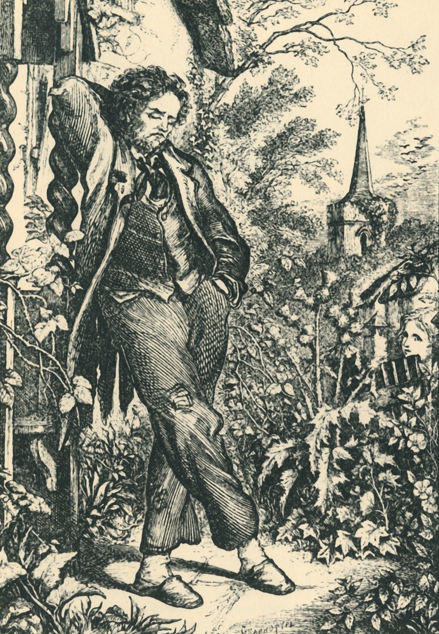 Il pigro, XIX secolo, 1943 da Henry Fitzcook